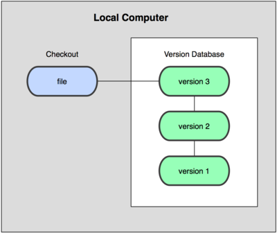 Sistema de control de versiones local